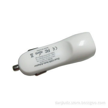 Mini 5V/2.1A Dual USB Output Smartphone Adapters